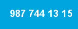 987 744 13 15